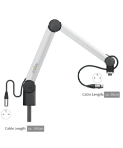 Microphone Arm XS Aluminum (with XLR connectors installed)