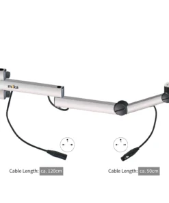 Microphone Arm TV Aluminum (with XLR connectors installed)